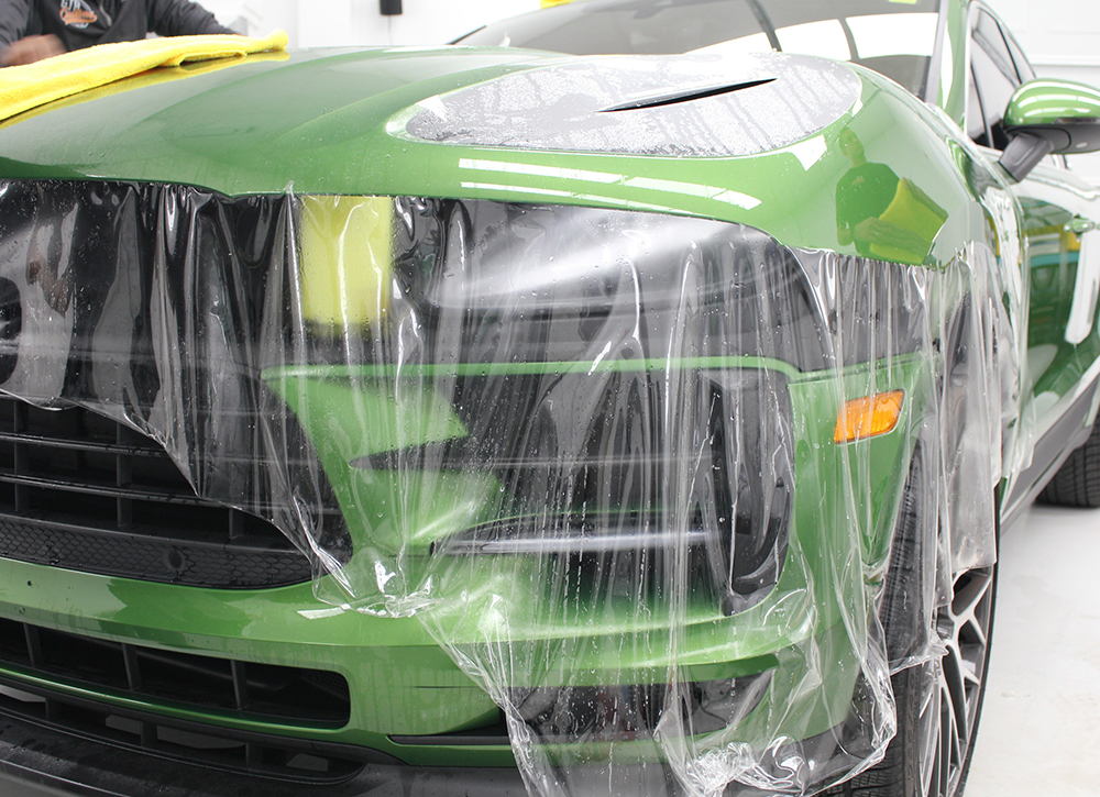 Premium PPF installation